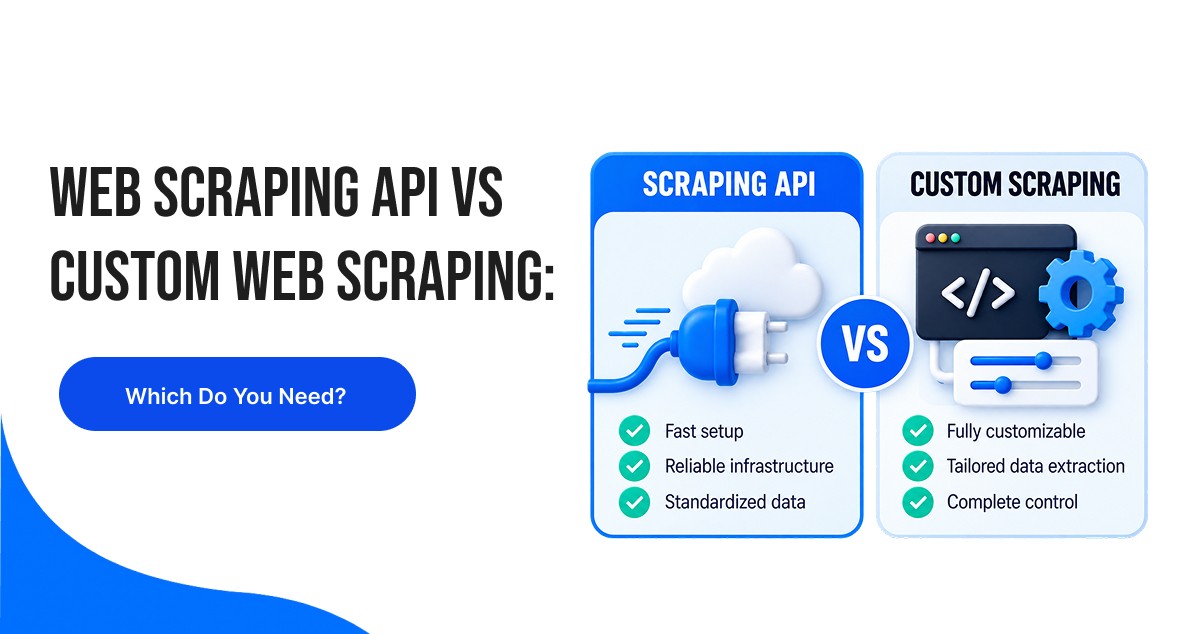 Web Scraping API vs Custom Web Scraping | CrawlXpert