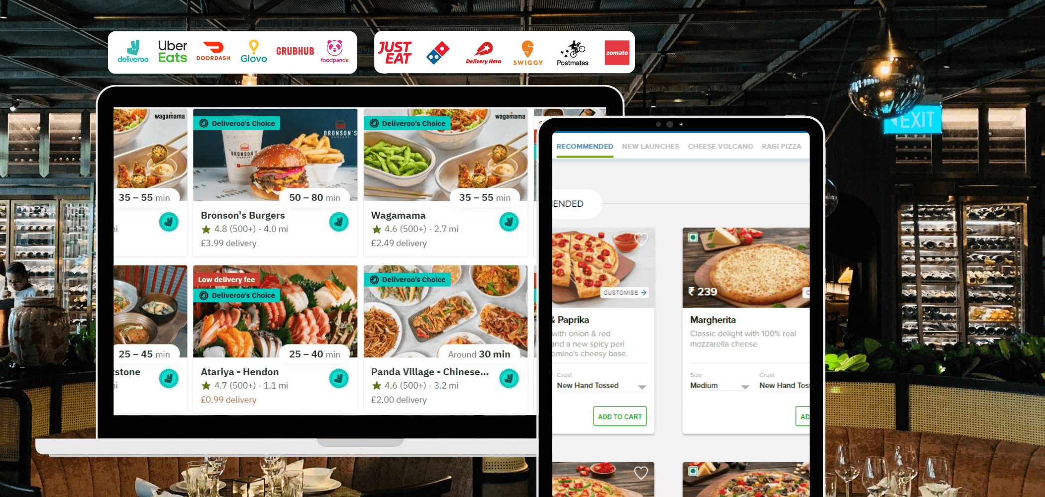 Extracting Competitive Pricing for Restaurant Data