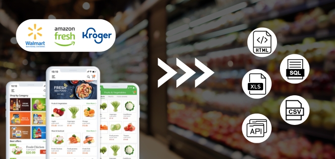 Scrape Grocery Delivery App Data