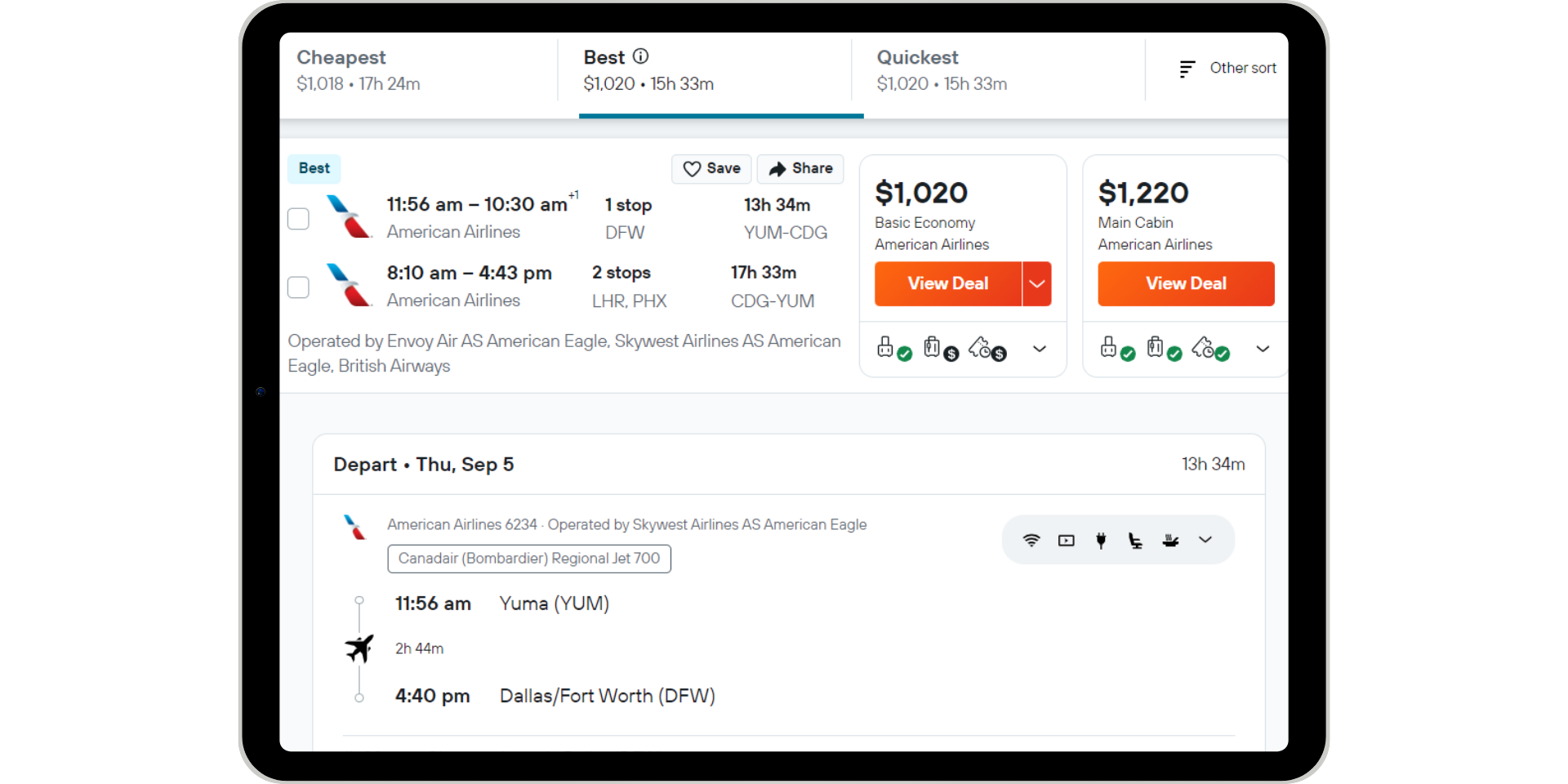 Airline Travel Data